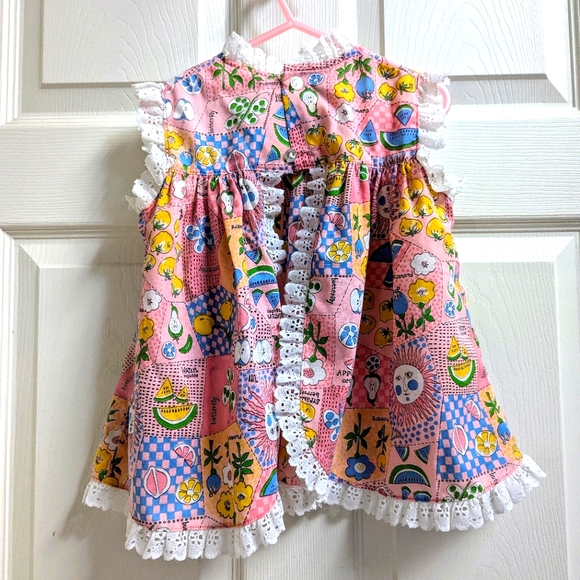 Vintage Deadstock Babydoll Dress and Bloomer Set - Picture 3 of 4